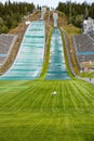 Ski jump slope in Lillehammer