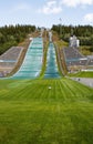 Ski jump slope in Lillehammer