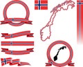 Norway Banner Set.