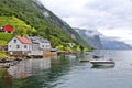 Norway beautiful village Royalty Free Stock Photo