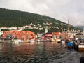 Norway. Bergen port Royalty Free Stock Photo