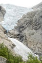 Norway - Briksdal glacier - Jostedalsbreen National Park Royalty Free Stock Photo