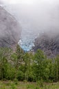 Norway - Briksdal glacier - Jostedalsbreen National Park Royalty Free Stock Photo