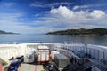 Norway car ferry crossing Royalty Free Stock Photo