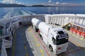 Norway car ferry transport Royalty Free Stock Photo