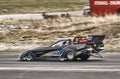 Norway drag racing, black racing car while driving