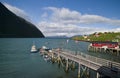 Norway fishing port Royalty Free Stock Photo