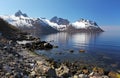 Norway fjord in Senja, Norway