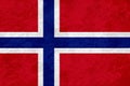 Norway flag - marble texture