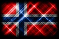 Norway flag, national flag, modern flag