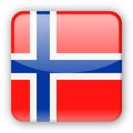Norway Flag Vector Square Icon Royalty Free Stock Photo