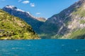 Norway Geiranger. Scandinavian landscape. Geirangerfjord. Beautiful landscape