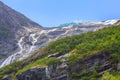 Briksdal glacier, Norway nature landmark Royalty Free Stock Photo