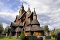 Norway. Heddal Stave Church Royalty Free Stock Photo