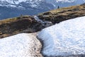 Norway hiking trail