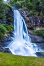 Norway, Hordaland county. Famous Steinsdalsfossen waterfall. Scandinavian nature