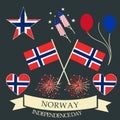 Norway Independence Day Royalty Free Stock Photo