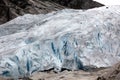 Norway, Jostedalsbreen National Park. Famous Briksdalsbreen glac Royalty Free Stock Photo