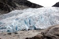 Norway, Jostedalsbreen National Park. Famous Briksdalsbreen glac Royalty Free Stock Photo