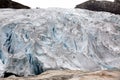 Norway, Jostedalsbreen National Park. Famous Briksdalsbreen glac