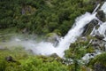 Norway - Jostedalsbreen National Park - Waterfall Royalty Free Stock Photo