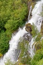 Norway - Jostedalsbreen National Park - Waterfall Royalty Free Stock Photo