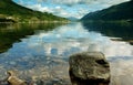 Norway lake Royalty Free Stock Photo