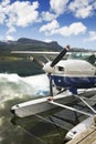 Norway lake with seaplane