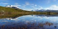 Norway lake at spring, Takvatnet