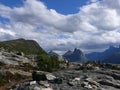 Norway landscape Andalsnes Nesaksla Royalty Free Stock Photo