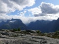 Norway landscape Andalsnes Nesaksla Royalty Free Stock Photo