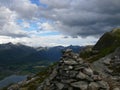 Norway landscape Andalsnes Nesaksla Royalty Free Stock Photo