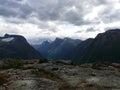 Norway landscape Andalsnes Nesaksla Royalty Free Stock Photo