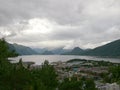 Norway landscape Andalsnes Nesaksla Royalty Free Stock Photo