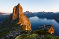 Norway. Segla Peak on Senja in Troms