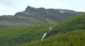 Norway, More og Romsdal County, mighty rocks and waterfalls of the wild