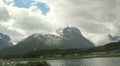 Norway, More og Romsdal County, the waters of Romsdalfjord Royalty Free Stock Photo