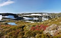 Norway Mountain Scenery Scenic Road Royalty Free Stock Photo