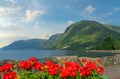 Norway - mountain sea view. Norwegian fjords