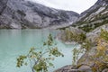 Norway mountains landscape view near lake glacier Royalty Free Stock Photo