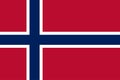 Norway national flag vector eps
