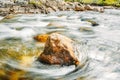 Norway Nature Cold Water Mountain River Royalty Free Stock Photo