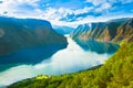 Norway Nature Fjord Sognefjord Royalty Free Stock Photo