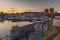 Town Hall in the city center.Oslo, Norway Royalty Free Stock Photo