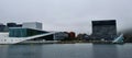 Panoramic view of Norwegian National Opera and Ballet in Oslo