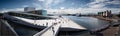 Norway Oslo Opera House on the sea Royalty Free Stock Photo