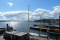 Norway, Oslo, Oslofjord, great sea view Royalty Free Stock Photo