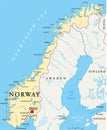 Norway Political Map