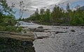 Norway. A raging river in Romsdal