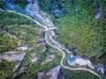 Norway River Aerial